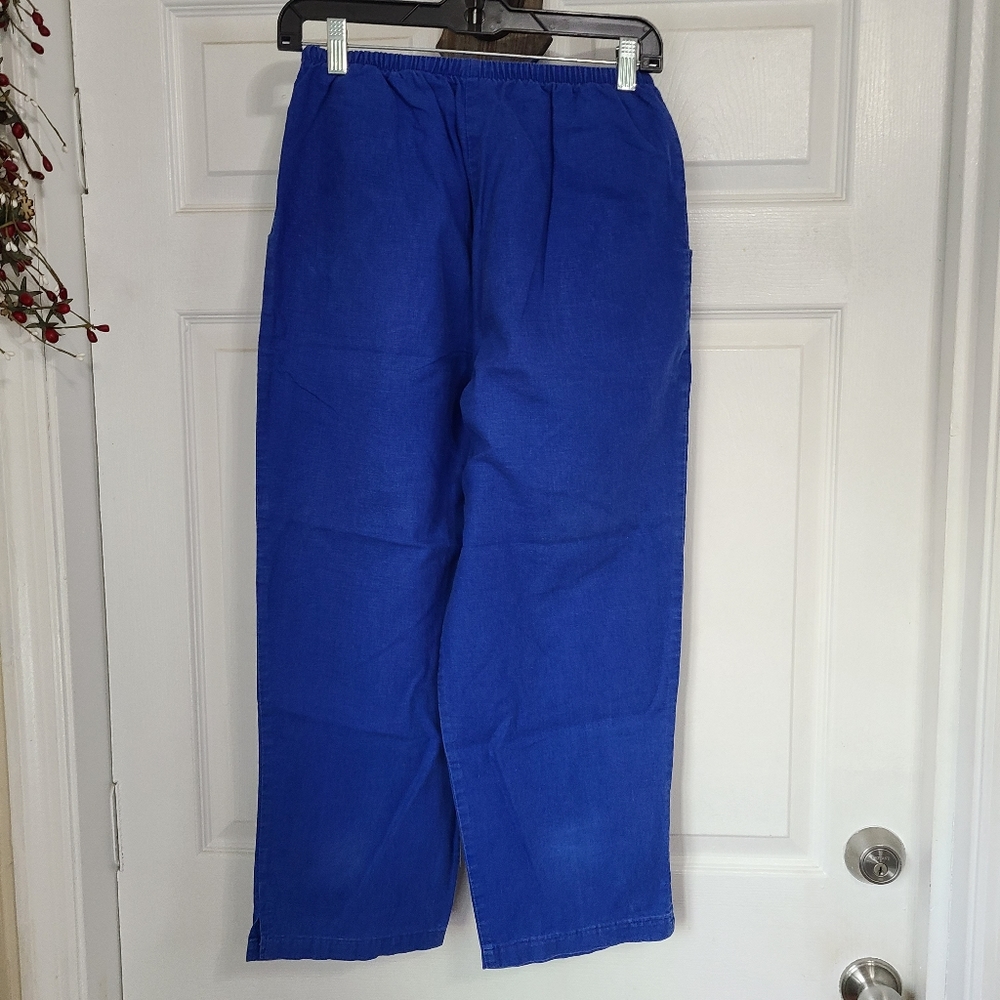 Blue Fin Woman's Scrubs, Size: Small Color: Blue - Picture 10 of 13